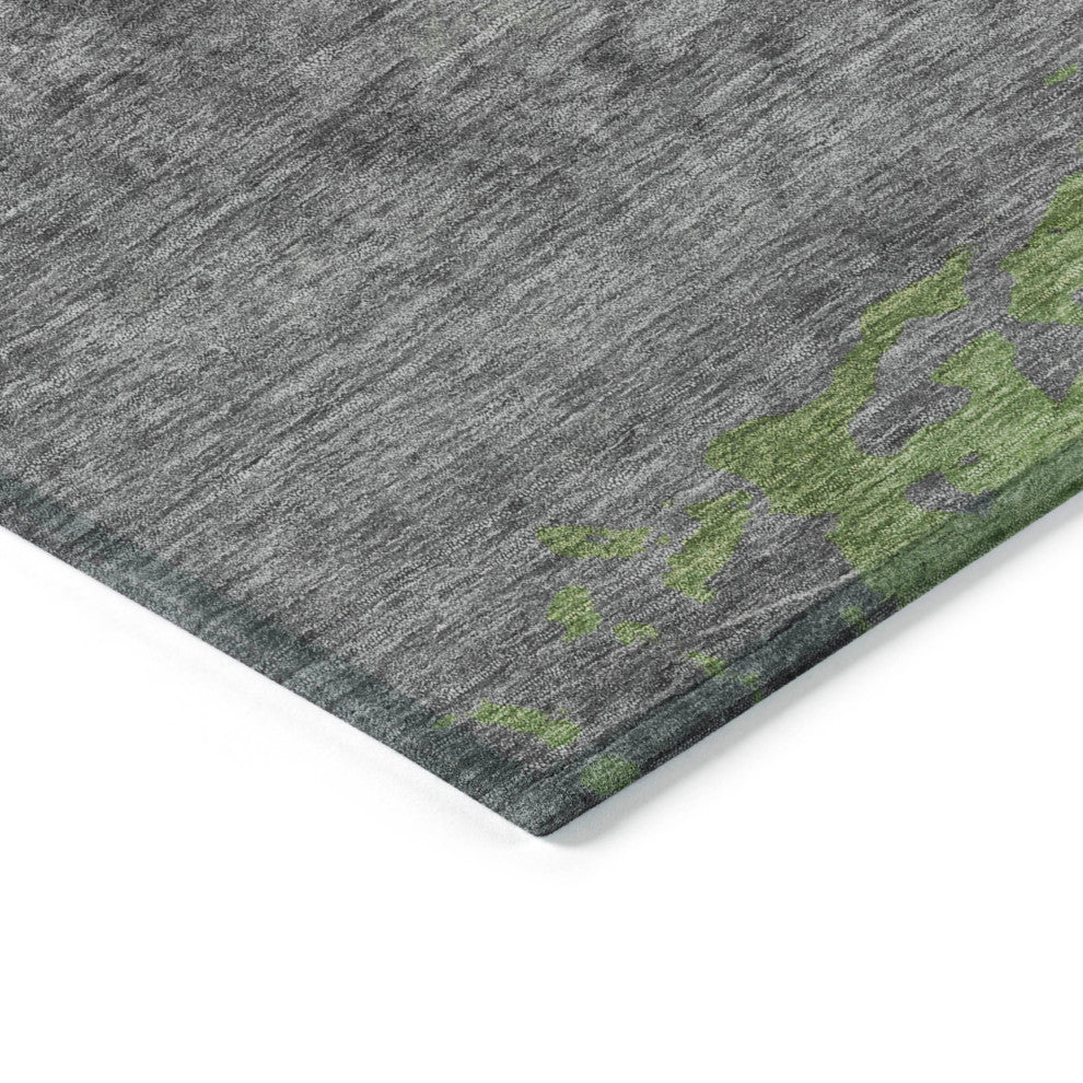 Machine Washable Indoor/Outdoor Chantille ACN1885 Aloe 2'6" x 3'10" Rug