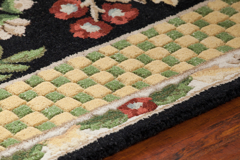 Metro Contemporary Area Rug, 5'x7'6" Rectangle