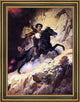 Charles Christian Nahl Joaquin Murieta Framed Premium Canvas Print, 18"x24"