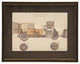 Partial Car Pull Out, Copper And Black Shadowbox