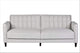 Mid Century Modern Tufted Convertible Sleeper, Beige