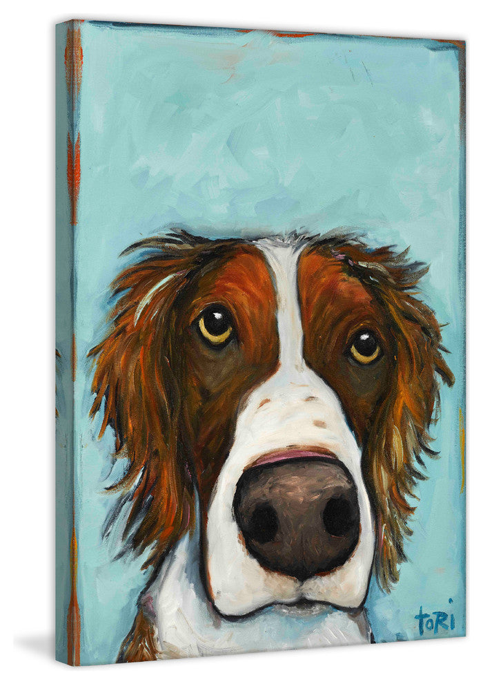 "What " Painting Print on Canvas by Tori Campisi