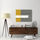 "Grey And Yellow" Fine Art Print