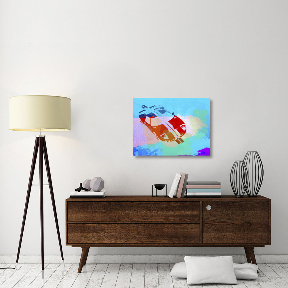 "Ford GT Watercolor" Fine Art Print