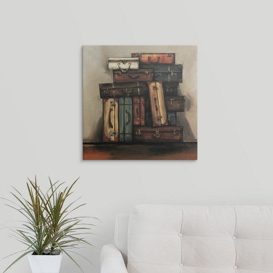 "Bon Voyage" Canvas Art, 20"x20"x1.25"