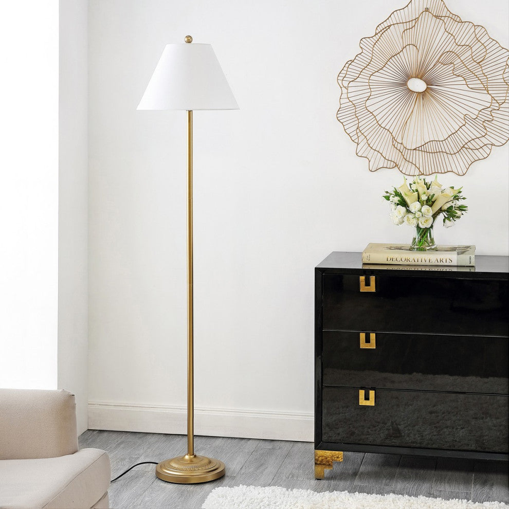 Safavieh Hallie Floor Lamp Gold