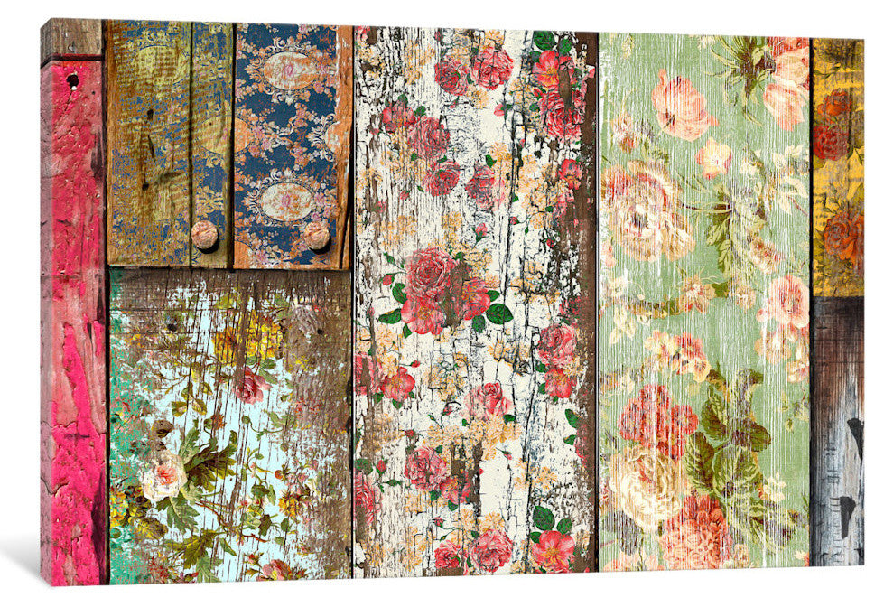 "Lady Rococo Gallery" by Diego Tirigall, 40x26x1.5"
