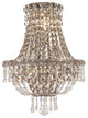 Elegant Tranquil Wall Sconce, Chrome Finish With Royal Cut Crystal