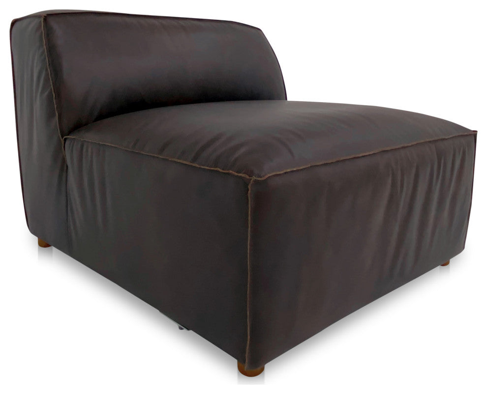 Form Slipper Chair Espresso Brown