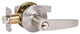 Delaney Hardware Milton Keyed Entry Lever Set