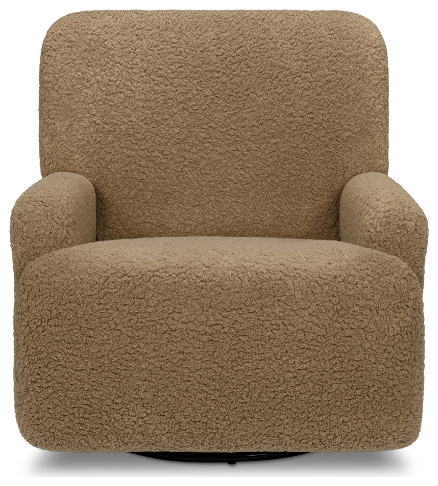 Winslow Extra Wide Recliner and Swivel Glider, Cortado Shearling