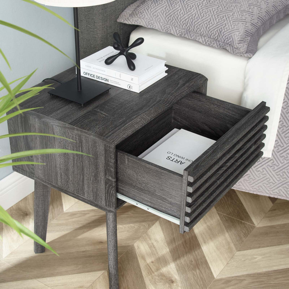 Render End Table, Charcoal