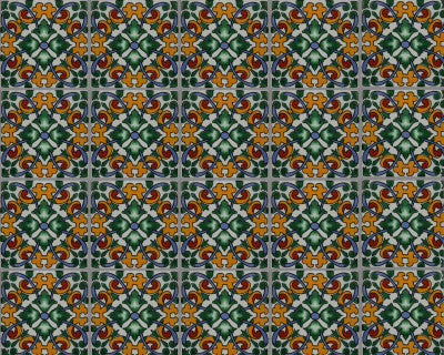 6x6 4 pcs Becedas Talavera Mexican Tile