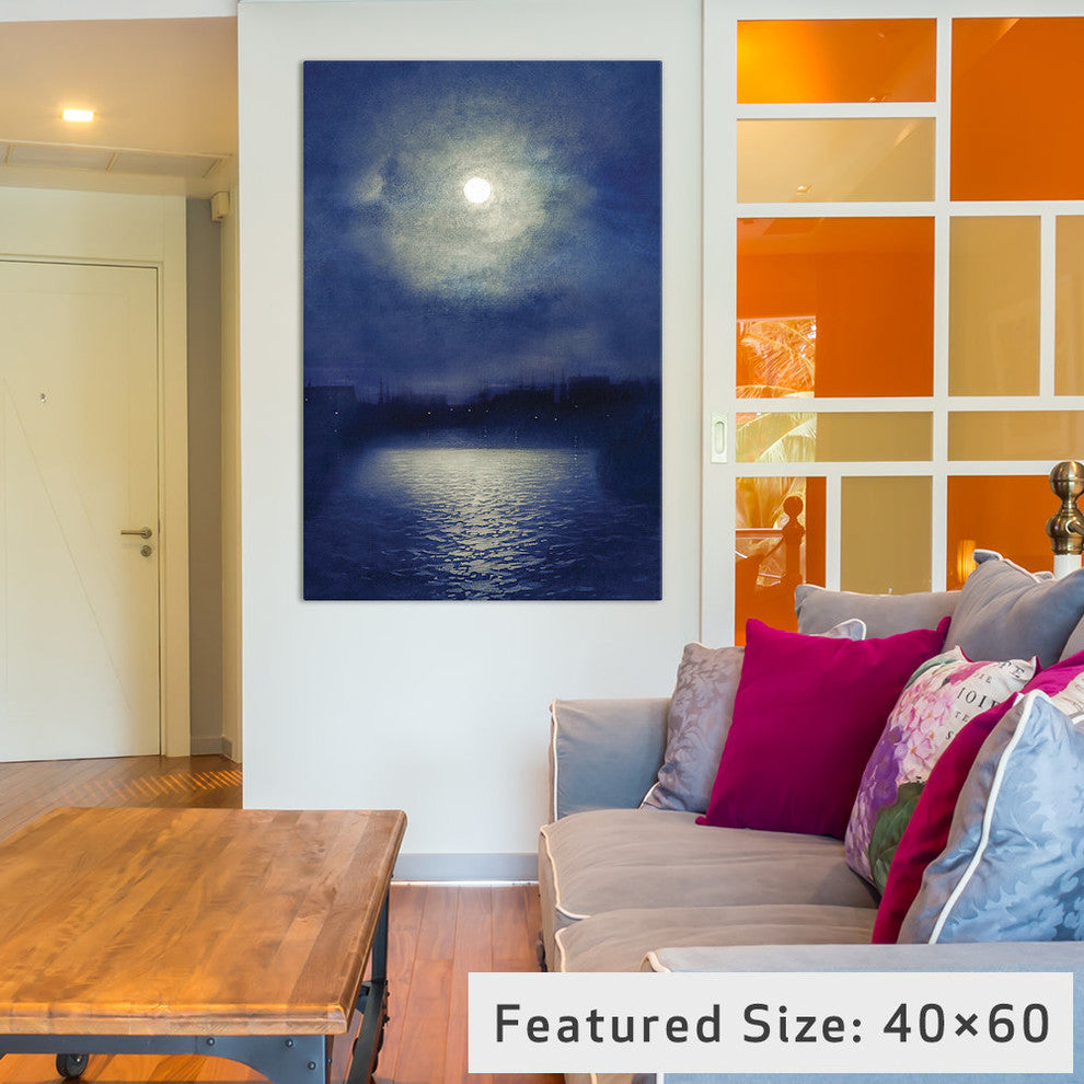 "Calm Water" by Viviana Gonzalez, 26x18x1.5