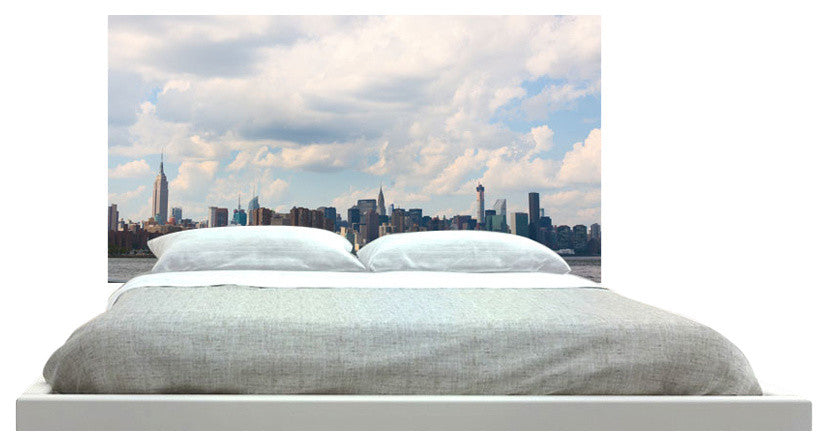 "New York City Skyline 2" Headboard