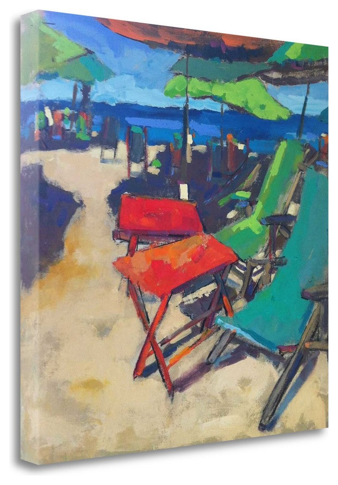 "Playa" By Page Pearson Railsback, Giclee Print on Gallery Wrap Canvas