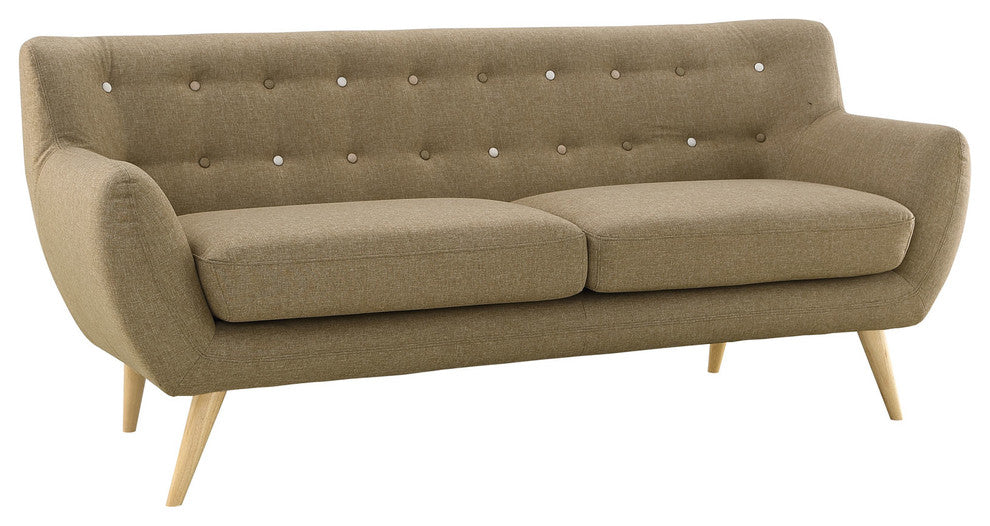 Modern Brown Remark 2 Piece Living Room Set