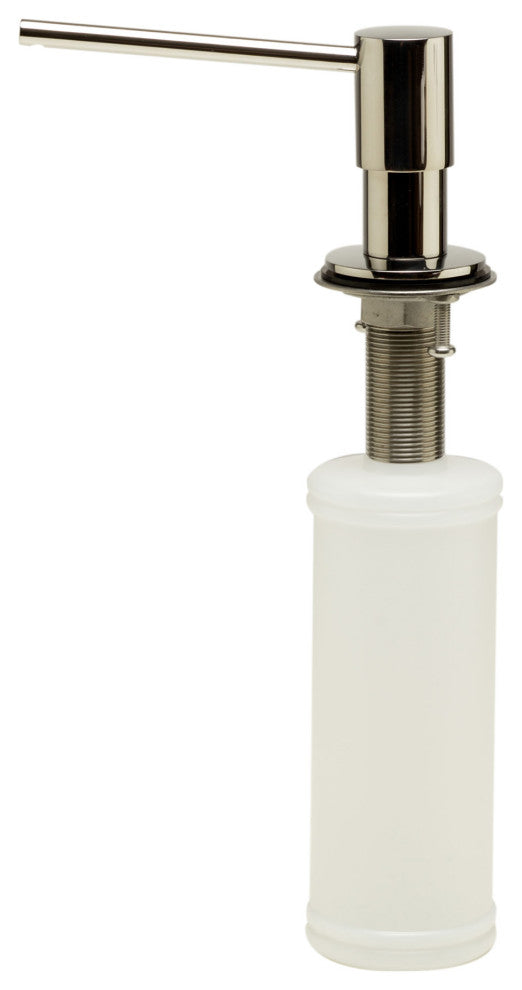 ALFI brand AB5006-PSS Ultra Round Polished Stainless Steel Soap Dispenser