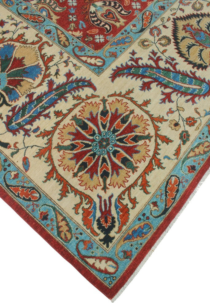 Aria Fine Chobi Jonathan Red Rug