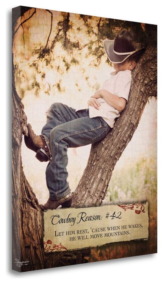 "Reason No. 42" By Shawnda Eva,Ready to Hang Giclee Print on Gallery Wrap Canvas