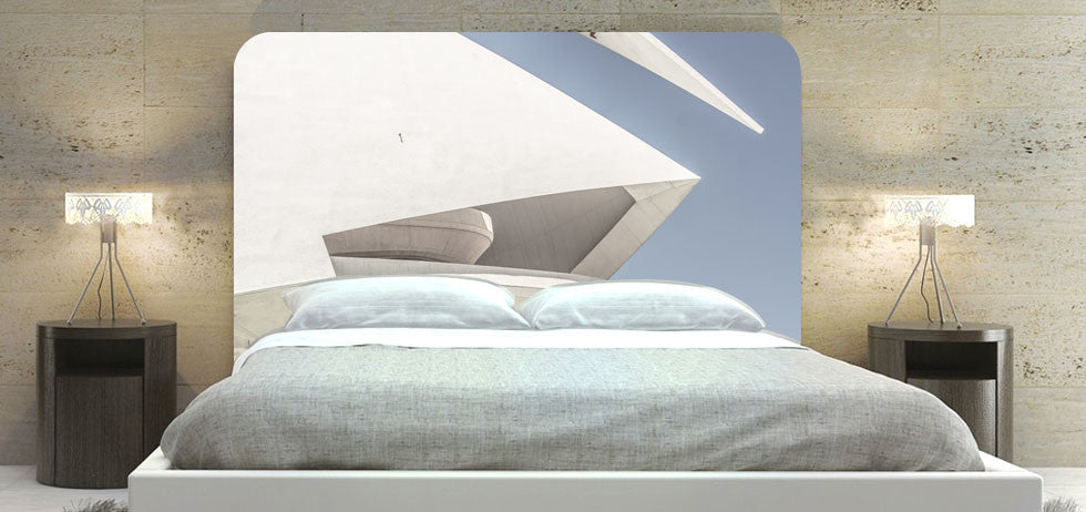 "Modern Building" Headboard