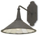 Industrial Manuscript Wall Sconce 1-Light, Jerry Pair Black