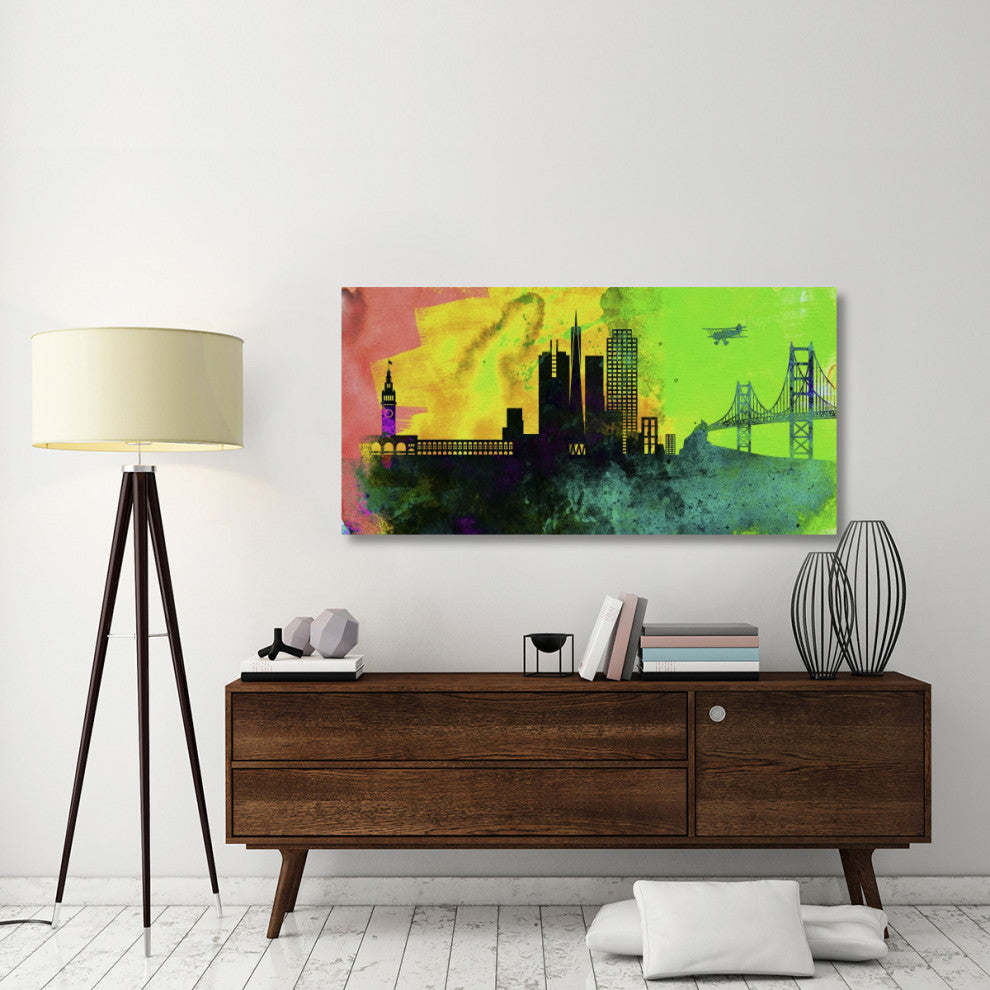 "San Francisco City Skyline" Fine Art Print