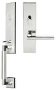 Sunrise Lever, Mortise Entry Handle set, LHR, Polished Stainless Steel