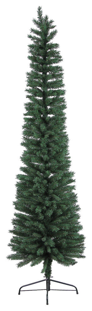 7.5 Feet Artificial Christmas Pencil Tree with 566 Tips