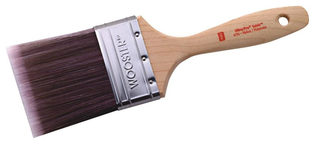 Wooster® 4176-3 Ultra/Pro® Firm Sable™ Varnish Paintbrush, 3"