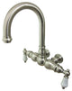 Vintage 3-3/8" Wall Mount Clawfoot Tub Filler