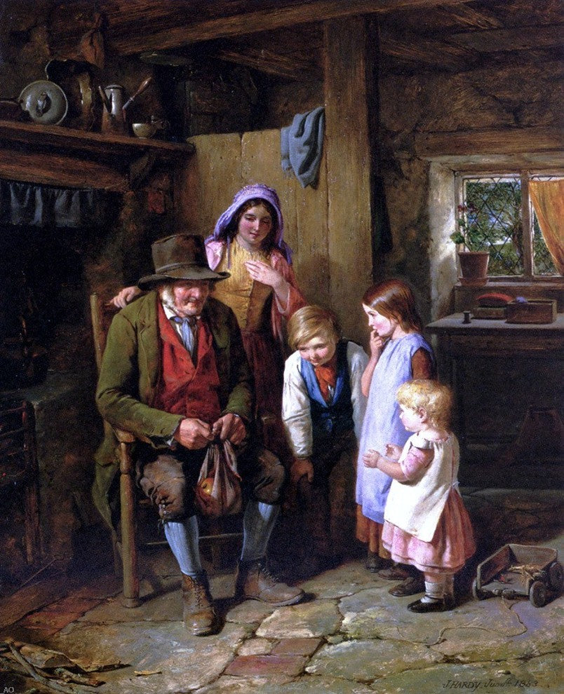 Junior James Hardy Welcome Visitor - 20" x 25" Premium Canvas Print