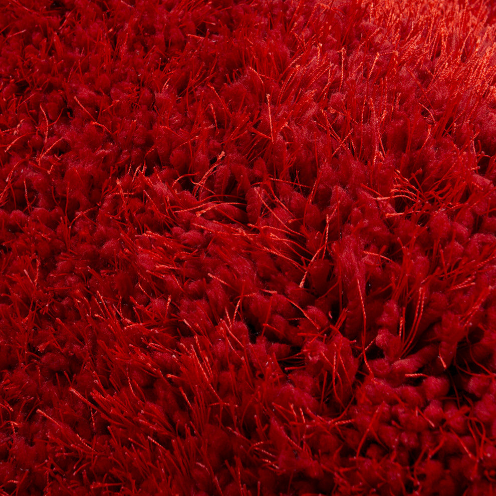 Illustrations Area Rug, Red, 8? x 11?, Solid