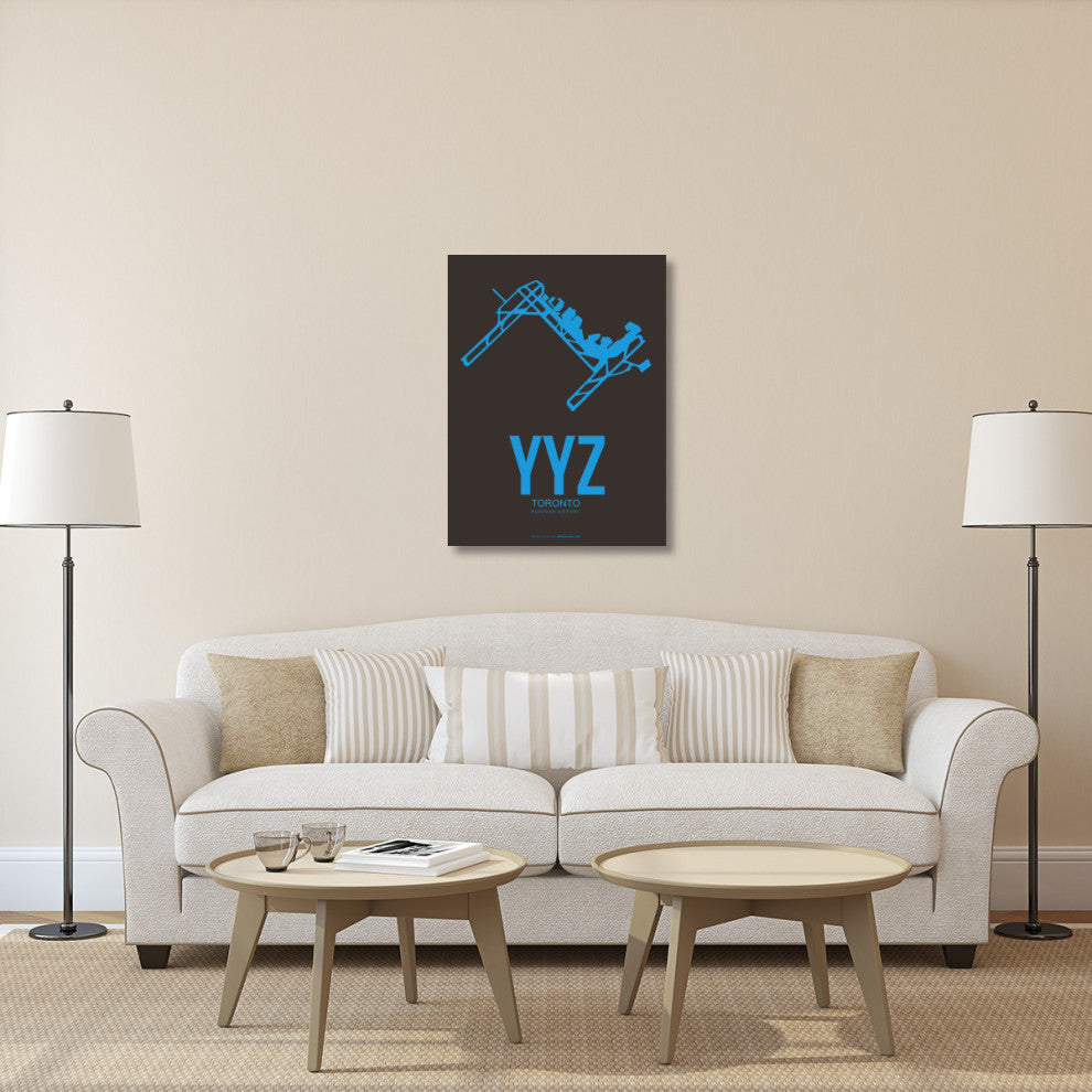 "YYZ Toronto Poster 1" Fine Art Print