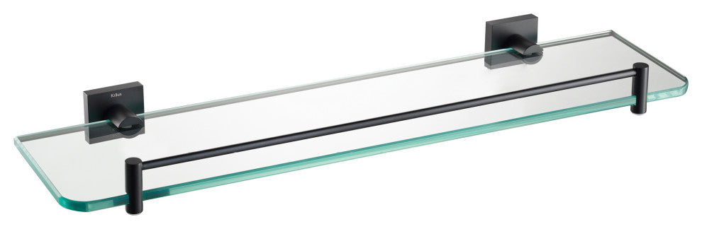 Ventus Bathroom Shelf, Matte Black