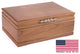 #J00M Sophistication Jewel Chest, Solid Cherry Hardwood, Rich Mahogany, English