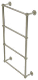 Waverly Place 4 Tier 24" Ladder Towel Bar with Groovy Detail, Polished Nickel
