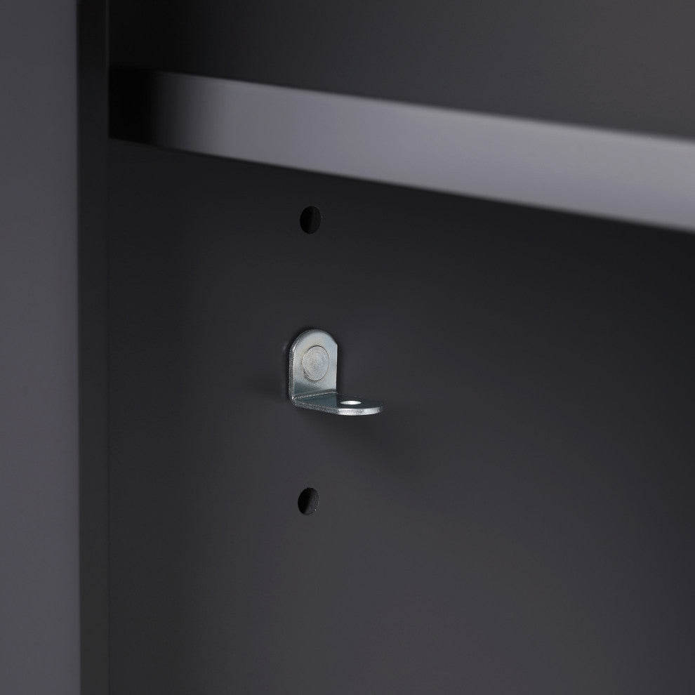 OVE Decors Tahoe Vanity, Dark Charcoal, 48"