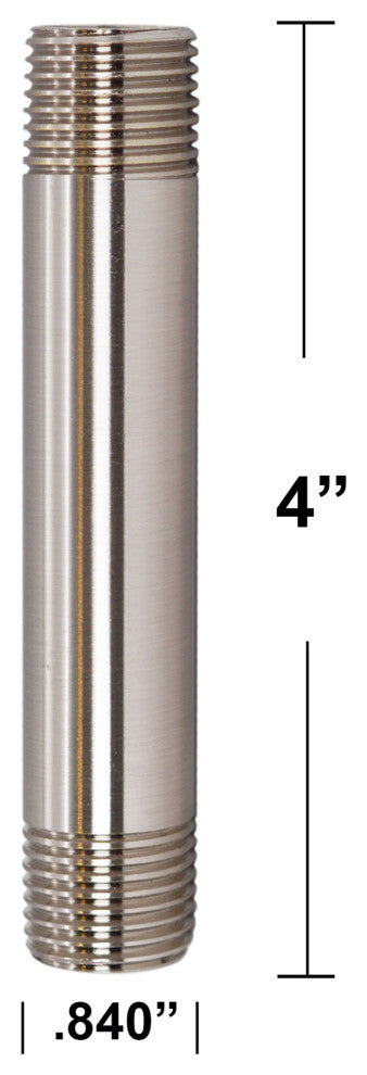 Supply Kit - 1/2" Ips X 3/8" Od X 20" Corrugated In Satin Nickel, Satin Nickel