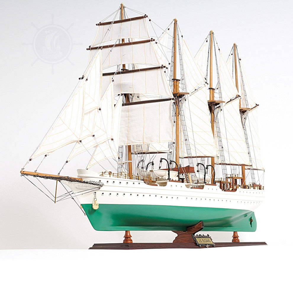 J.S. Elcano Museum-quality Fully Assembled Wooden Model Ship