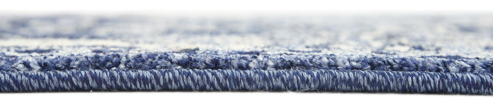 Unique Loom Blue La Jolla Cathedral 2' 0 x 6' 0 Runner Rug