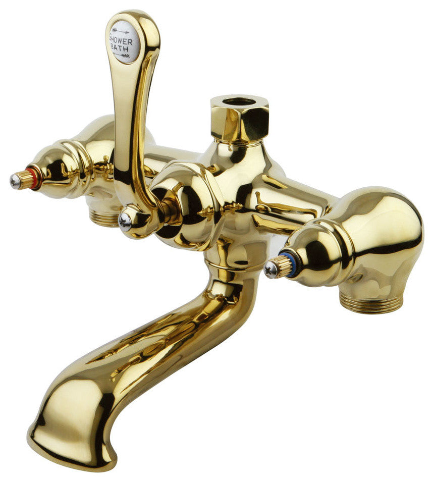 Kingston Brass Polished Brass Vintage-Style Faucet Body Only ABT500-2