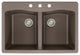 Transolid Aversa, Espresso, 22"x33"x9.5"
