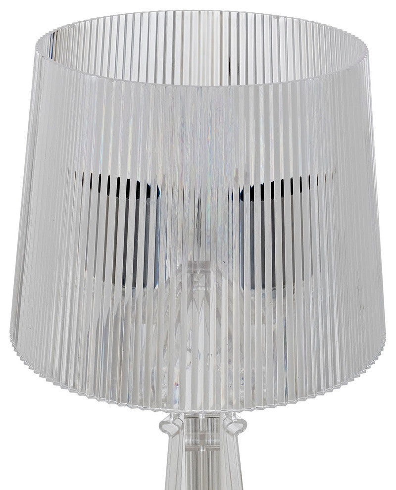 Modern Contemporary Living Room Acrylic Table Lamp Clear