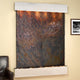 Majestic River Water Fountain, Multicolor Slate, Stainless Steel, Square Edges