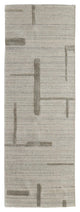 Longridge T8002 Modern/Casual/Scandinavian Area Rug, Ivory/Tan, 2'9"x8'