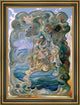 Johannes Holbek Jesaya IV - 18" x 27" Framed Premium Canvas Print