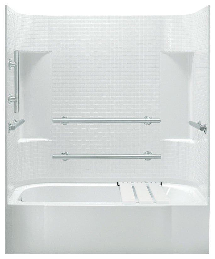 Sterling  Accord 72x30.5x60 Vikrell Tub/Shower