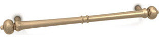 Pull 9" cc, Wrought Traditional Bronze and Stainless Steel Bar Pull