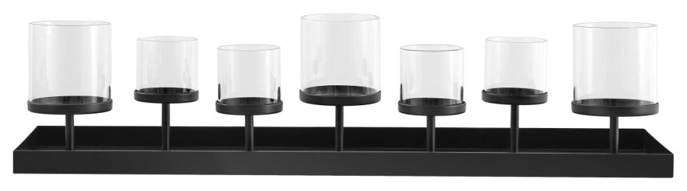 Safavieh Kiki Candle Holder Centerpeice, Black